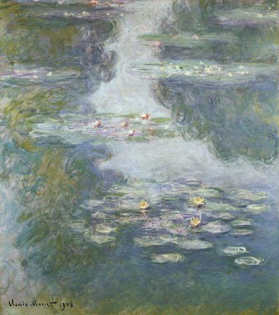 Nymphéas, 1908 - Claude Monet