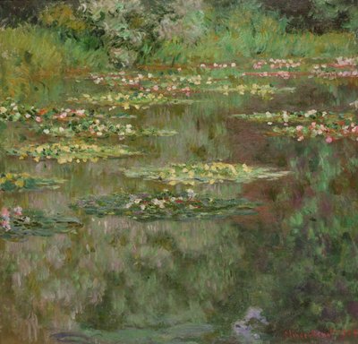 Nénuphars ou Le Bassin aux nymphéas (Nymphéas) 1904 - Claude Monet