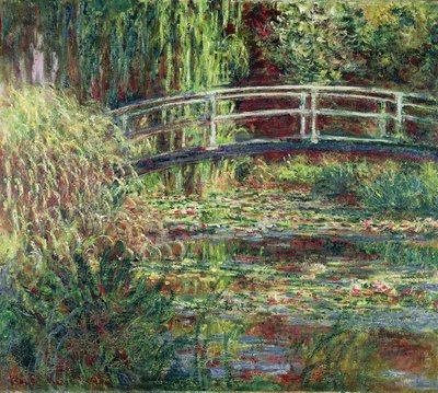 Le bassin aux nymphéas, harmonie rose - Claude Monet