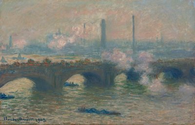 Pont de Waterloo, Jour Gris, 1903 - Claude Monet