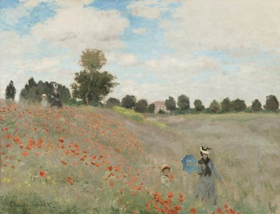Champ de coquelicots - Claude Monet