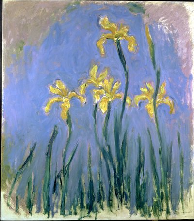 Iris jaunes; Les Iris Jaunes, vers 1918-1925 - Claude Monet