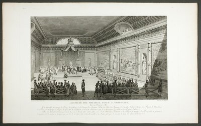 Assembly of Notable People, Held at Versailles, from the series Tableaux historiques de la Révolution française - Claude Niquet