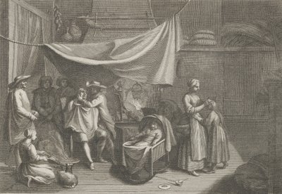 Le Matin, vers 1700 - Claude Saint Paul