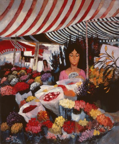Le Vendeur de fleurs - Claude Salez