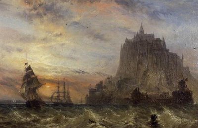 Mont St. Michel, Normandie - Claude T. Stanfield Moore