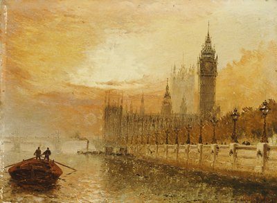 Vue de Westminster depuis la Tamise - Claude T. Stanfield Moore