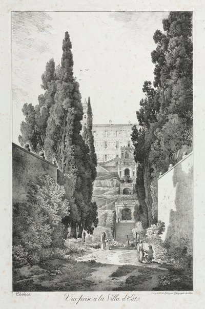 Vue à la Villa d