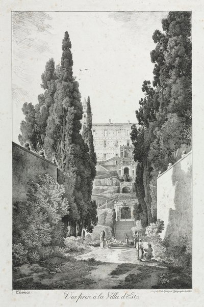 Vue à la Villa d
