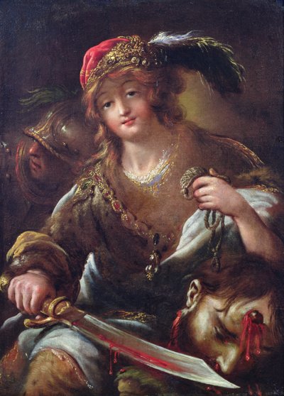 David avec la tête de Goliath, vers 1640 - Claude Vignon
