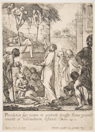 Guérison du paralytique Jésus-Christ prouve en guérissant un paralytique, qu