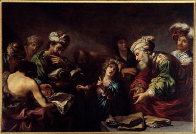 Jésus parmi les docteurs - Claude Vignon