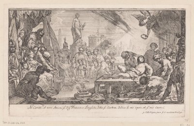 Martyr de saint Laurent - Claude Vignon
