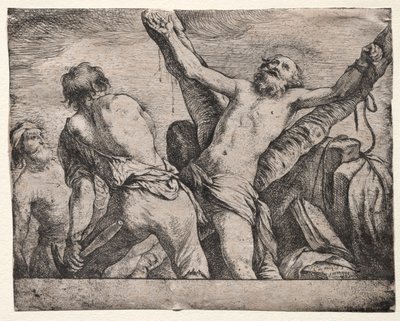 Le martyre de Saint André - Claude Vignon