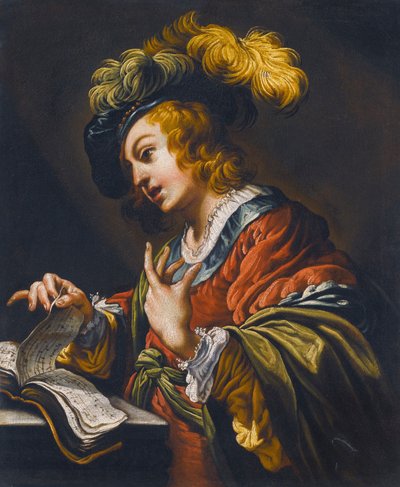 La jeune chanteuse - Claude Vignon