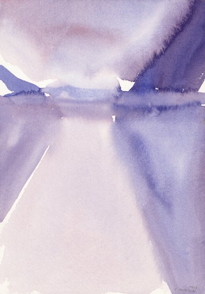 Lac de Montagne, 1993 - Claudia Hutchins Puechavy