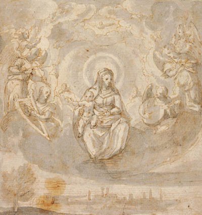 La Vierge Marie avec l