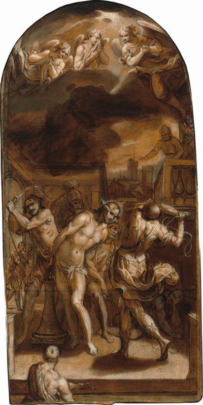 La flagellation du Christ - Claudio Ridolfi