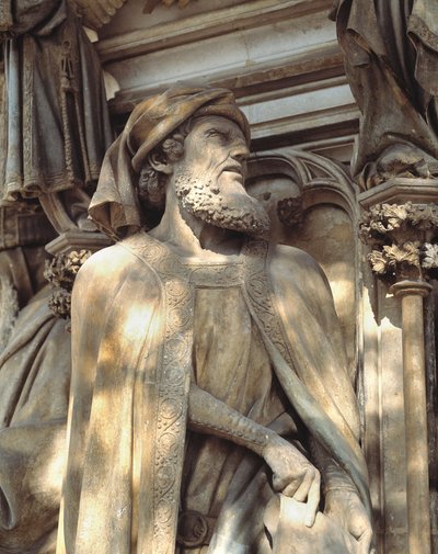 Daniel. La base du Puits de Moïse (sculpture) - Claus Sluter