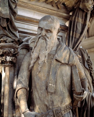 Isaïe. La base du Puits de Moïse (sculpture) - Claus Sluter