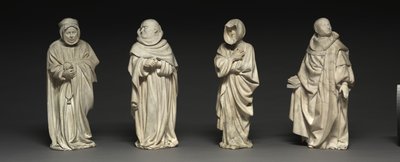 Pleureurs du tombeau de Philippe le Hardi, duc de Bourgogne, 1404-10 - Claus de Werve