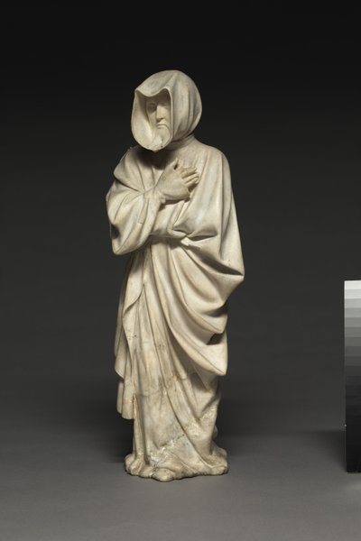 Deux Pleureurs du Tombeau de Philippe le Hardi, Duc de Bourgogne, 1404-10 - Claus de Werve