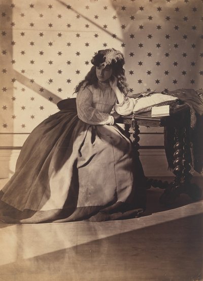 Étude photographique, début des années 1860 - Clementina Hawarden