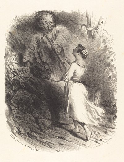 Chasseur surpris - Célestin Nanteuil