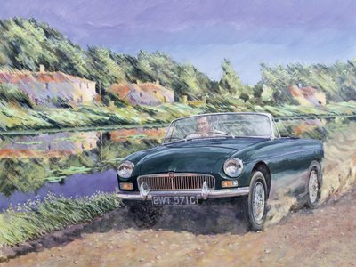 MGB près d