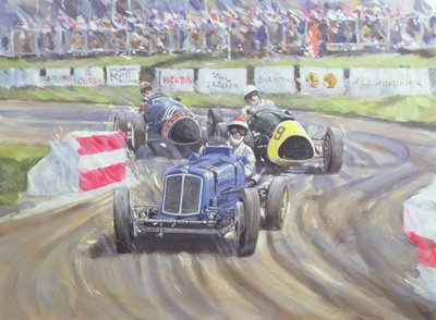 La Première Course au Goodwood Revival, 1998 - Clive Metcalfe