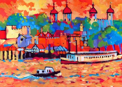 La Tour couleur, 2007 - Clive Metcalfe