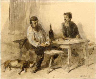 Un jeu de cartes - Clément-Auguste Andrieux
