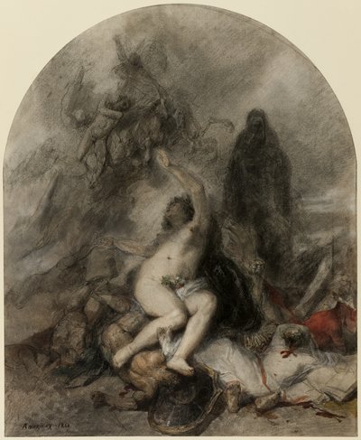 Allégorie de la guerre - Clément Auguste Andrieux