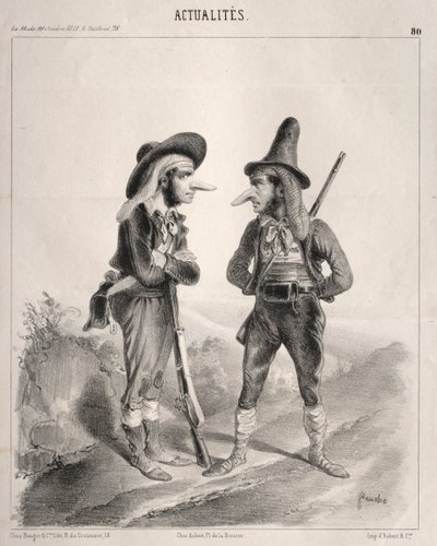Actualités: Insurgez-vous donc! ...hien! voilà qui va devenir gentil!..., 1841 - Clémente Pruche