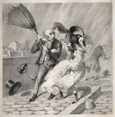 Bambochades : Vois-tu que mon baromètre est au beau!...c