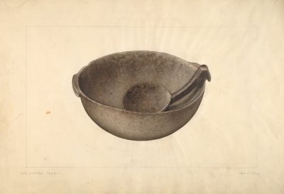 Bol à Beurre en Érable - Clyde L. Cheney