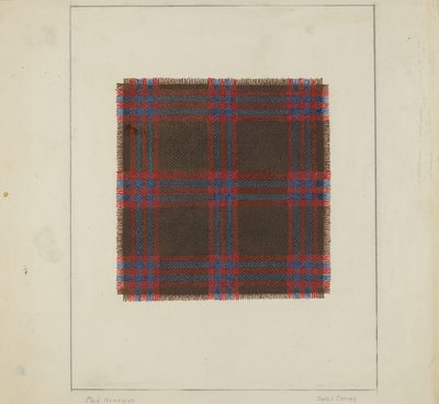 Tissu Écossais - Clyde L. Cheney