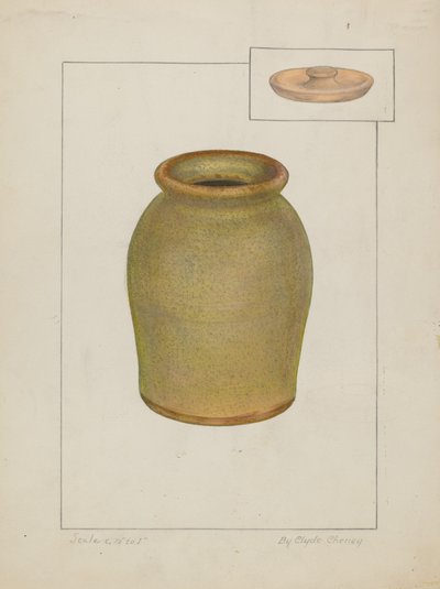 Pot de conservation - Clyde L. Cheney