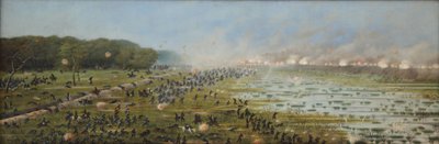 Assaut de la première colonne brésilienne à Curupaytí - Candido Lopez