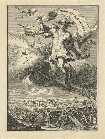 Page de titre de Mercurius ou orateur - Coenraad de Putter