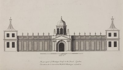 Musée britannique, Holborn, c.1750 - Colen Campbell