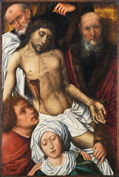 La Descente de Croix, vers 1500 - Colijn de Coter