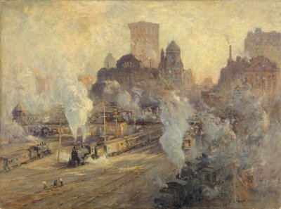 Grand Central Station, 1909 - Colin Campbell Cooper