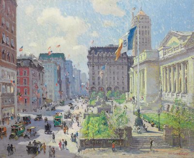 Bibliothèque publique de New York - Colin Campbell Cooper