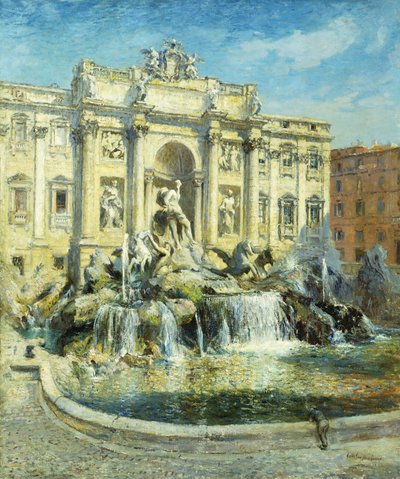 Fontaine de Trevi, Rome - Colin Campbell Cooper