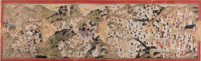 Raja Sansar Chand attaquant le fort de Kangra - Colin Murray