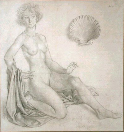 Étude pour Vénus et Cupidon - Colin Unwin Gill