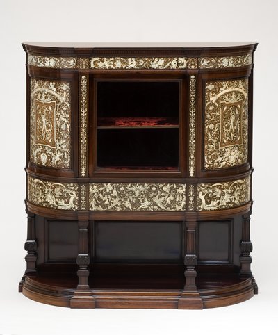 Vitrine, vers 1890 - Collinson and Lock