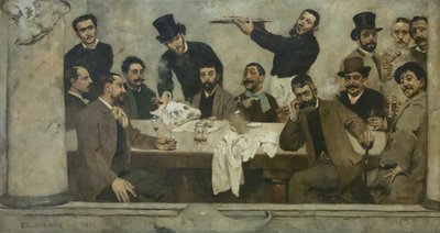 Le Groupe du Lion - Columbano Bordalo Pinheiro