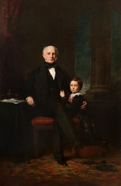 William Forbes de Castleton et son fils William - Colvin Smith